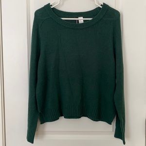 H&M Cropped Knit Sweater